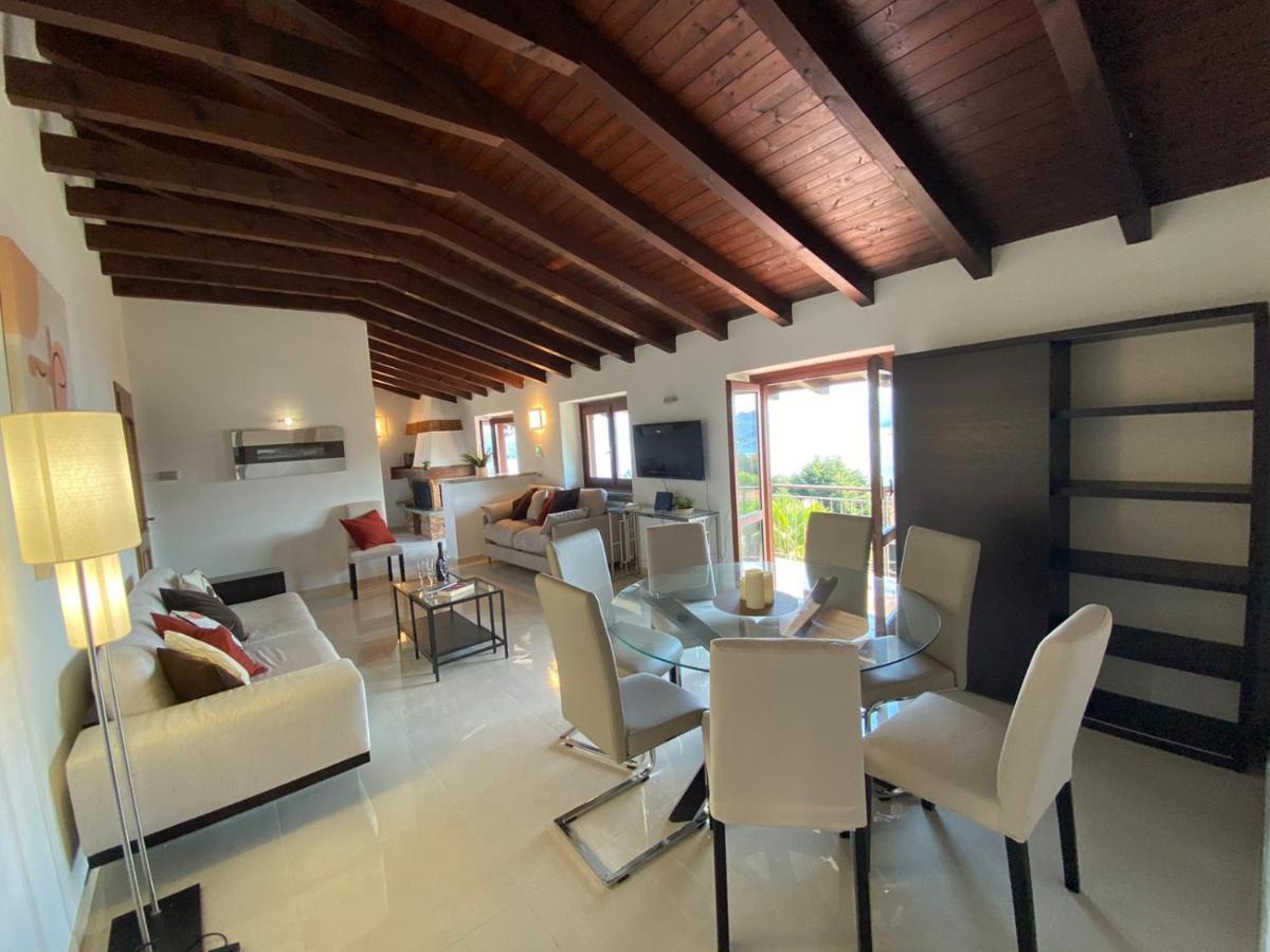 Apartamento Penthouse Andrea Meina Exterior foto